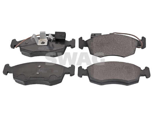 set placute frana,frana disc 70 91 6858 SWAG